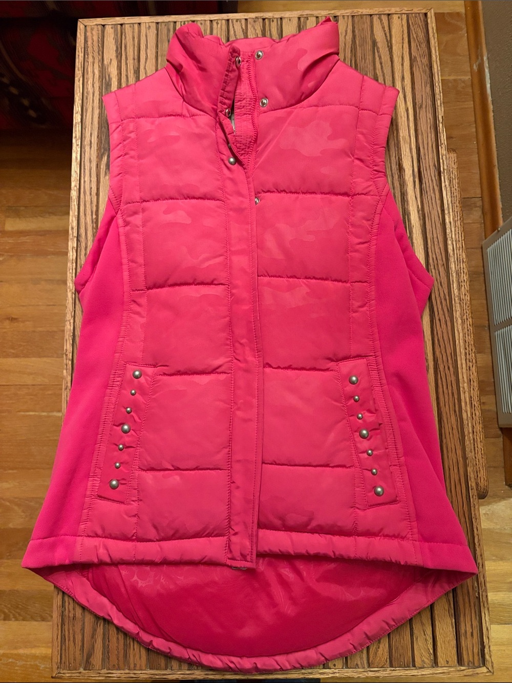 Ariat Hot Pink Quilted Vest